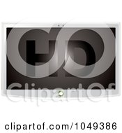 Poster, Art Print Of 3d Hd Television With A White Frame