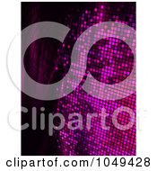 Poster, Art Print Of Mosaic Background In Purple