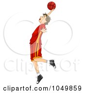 Poster, Art Print Of Teenage Boy Playing Basketball