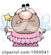 Royalty Free RF Clip Art Illustration Of A Tooth Fairy Man