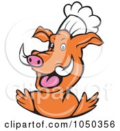 Poster, Art Print Of Pig Chef