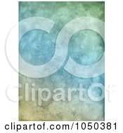 Poster, Art Print Of Grungy Blue And Green Textured Background