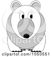 Poster, Art Print Of Polar Bear Glancing To The Right