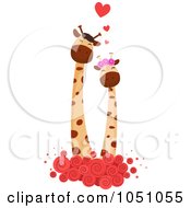Poster, Art Print Of Giraffe Couple - 4