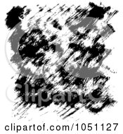 Royalty Free Vector Clip Art Illustration Of A Black And White Texture 5