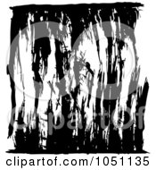 Royalty Free Vector Clip Art Illustration Of A Black And White Texture 1