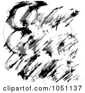 Royalty Free Vector Clip Art Illustration Of A Black And White Texture 4