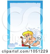 Poster, Art Print Of Cupid Aiming On A Frame