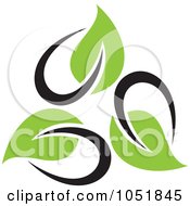 Royalty Free Vector Clip Art Illustration Of A Seedling Plant Ecology Logo 18