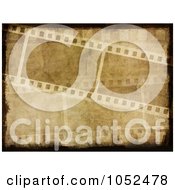 Poster, Art Print Of Grungy Film Strip Background