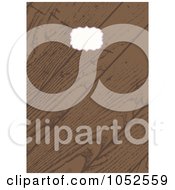 Poster, Art Print Of Wooden Invitation Background With Copyspace - 5