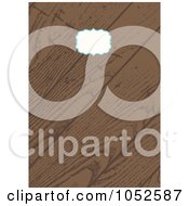 Poster, Art Print Of Wooden Invitation Background With Copyspace - 4