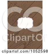 Poster, Art Print Of Wooden Invitation Background With Copyspace - 3