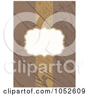 Poster, Art Print Of Wooden Invitation Background With Copyspace - 2