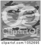 Poster, Art Print Of Background Of Gray Camouflage