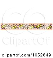 Royalty Free Vector Clip Art Illustration Of A Pencil Border 2
