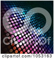 Poster, Art Print Of Colorful Halftone Dot Background