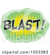 Poster, Art Print Of Blast Comic Burst - 1