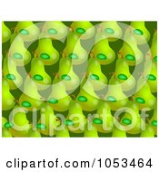 Poster, Art Print Of Background Pattern Of Pears - 1