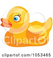 Poster, Art Print Of Yellow Rubber Duck