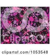 Poster, Art Print Of Background Pattern Of Splatters - 7