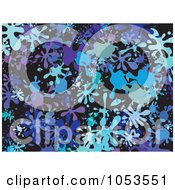 Poster, Art Print Of Background Pattern Of Splatters - 6