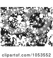 Poster, Art Print Of Background Pattern Of Splatters - 1