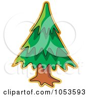 Poster, Art Print Of Peeling Christmas Tree Sticker