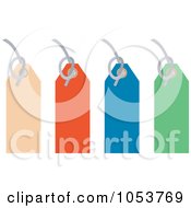Royalty Free Vector Clip Art Illustration Of A Digital Collage Of Tags by patrimonio