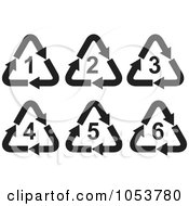 Poster, Art Print Of Digital Collage Of Recycle Symbols
