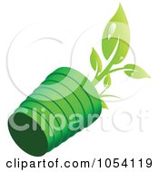 Poster, Art Print Of Tipped Over Plant