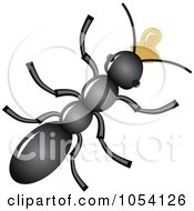 Poster, Art Print Of Ant Eating Nectar