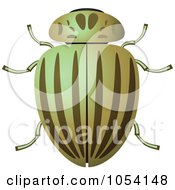 Poster, Art Print Of Green Beetle