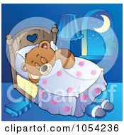 Poster, Art Print Of Teddy Bear Sleeping
