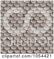 Seamless Snake Scales Background
