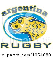 Poster, Art Print Of Argentina Rugby Jaguar - 2