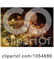 Royalty Free Clip Art Illustration Of A Background Of Orbs On The Ground by chrisroll