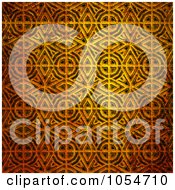 Royalty Free Clip Art Illustration Of A Vintage Brown Pattern Background