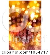 Poster, Art Print Of Abstract Orange Light Background