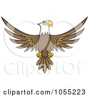 Poster, Art Print Of Bald Eagle With Spread Wings