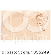 Royalty Free Vector Clip Art Illustration Of A Female Photographer With A Lens Eye Background by Any Vector