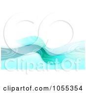 Royalty Free Clip Art Illustration Of A Background Of Patterned Ocean Waves