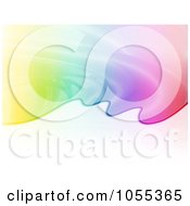 Poster, Art Print Of Rainbow Puddle Background