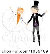 Poster, Art Print Of Bride And Groom Dancing At Their Wedding - 2