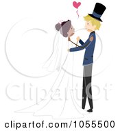 Poster, Art Print Of Bride And Groom Dancing At Their Wedding - 1