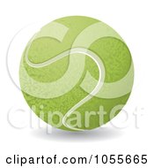 Poster, Art Print Of 3d Tennis Ball - 1