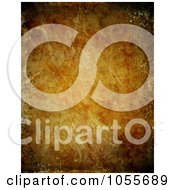 Royalty Free Clip Art Illustration Of A Rusty Colored Grunge Stains And Wrinkles