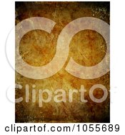 Poster, Art Print Of Rusty Colored Grunge Stains And Wrinkles