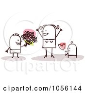 Poster, Art Print Of Children Greeting Their Mom On Mothers Day