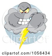Poster, Art Print Of Evil Electrical Storm Cloud